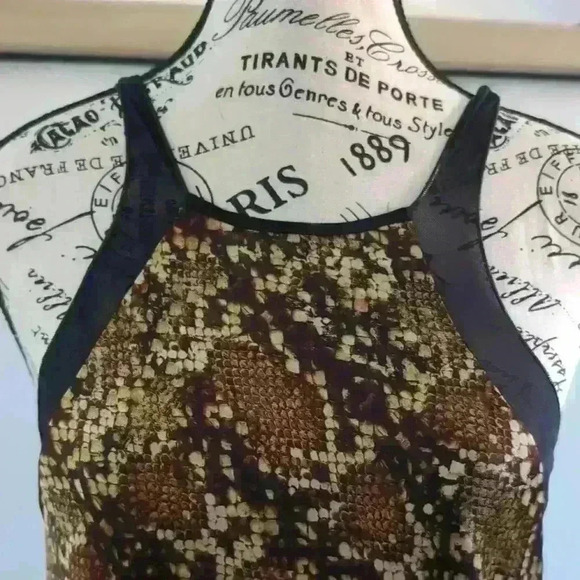 FREE PEOPLE | Women's Intimately Nights Out Snake-Print Bodysuit - Picture 2 of 6